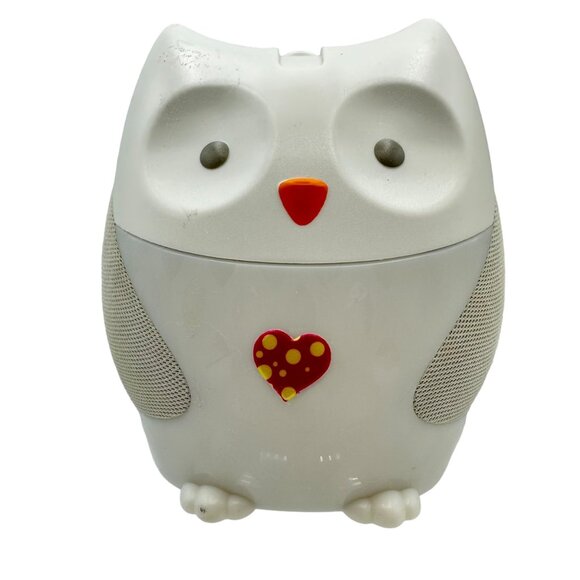 Owl-Shaped Baby Sound Machine With Heart Sleepy Time Buttons Constellation - Picture 1 of 15